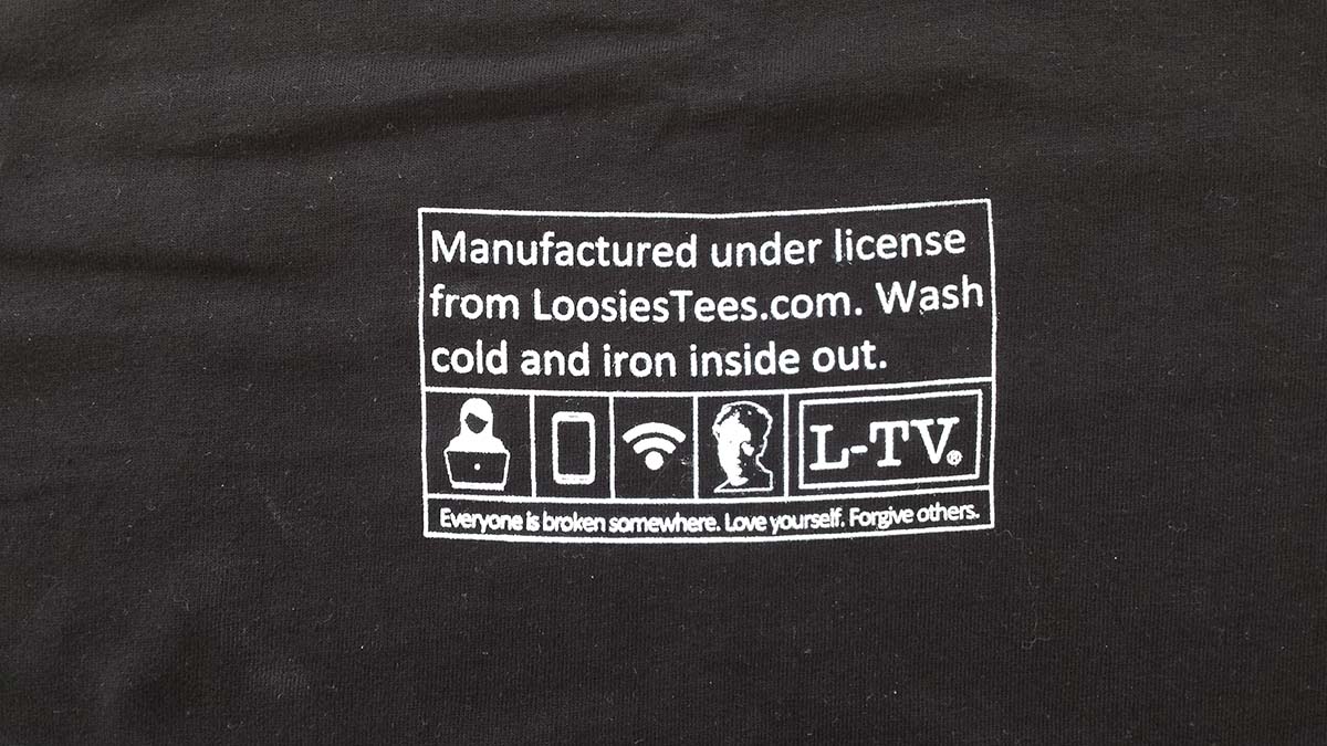 LOOSIES 'Label' t-shirt